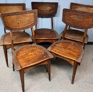 Five Moroccan Chairs