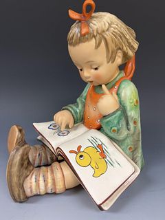 Large Hummel Book Worm Figurine