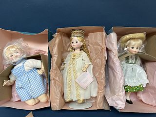 Three Madame Alexander Dolls