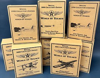 Eight Wings of Texaco Airplanes