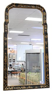 LaBarge Chinoiserie Style Mirror, 37" x 19 1/2".