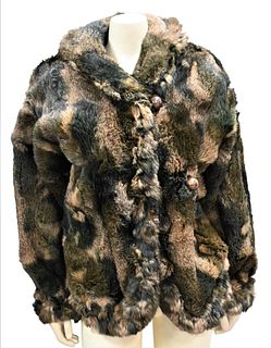 Vintage Fendi Women's Sheared Mink Jacket.
