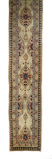 Antique Sarab Long Rug, 3’5” x 17’9”