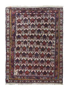 Antique Afshar Rug, 4’11” x 6’6”