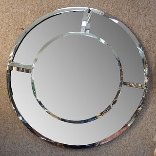Karl Springer Style "Saturn" Mirror