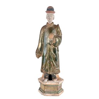 Chinese Tomb Figurine Removable Head