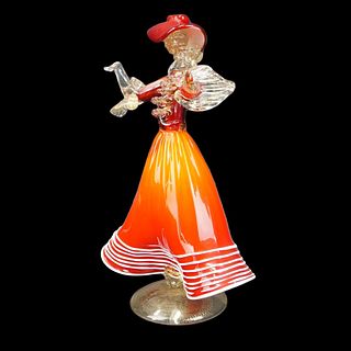 Murano Glass Lady Figure