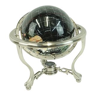 Vintage Inlaid Globe