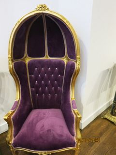 LXV Style Gilded Chair