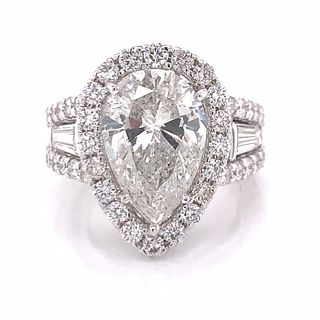 5.09 Ct. EGL Certified Diamond Engagement Ring