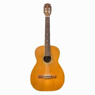 Vintage 6 String Wooden Case Acoustic Guitar