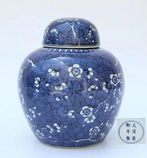 Chinese blue and white Jar