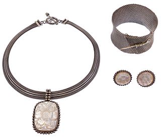 Steven Dweck and John Hardy Sterling Silver Jewelry Assortment