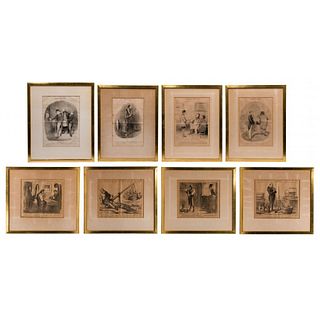 Honore Daumier (French, 1808-1979) Lithograph Collection