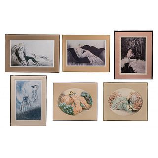 (After) Louis Icart (French 1888-1950) Offset Lithograph Assortment