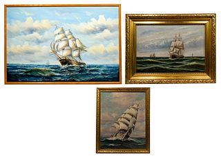 Multiple Artists Oils on Canvas