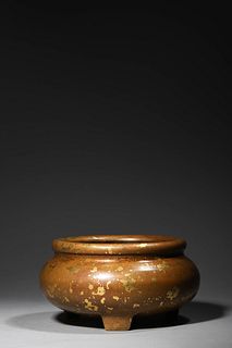 Qing Qianlong:A  Copper incense Burner