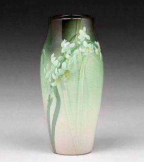 Rookwood Clara Lindeman Iris Floral Vase 1908