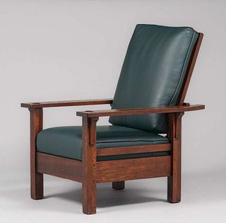 L&JG Stickley Morris Chair c1910