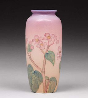 Rookwood Pottery Kataro Shirayamadani Matte Floral Vase 1942