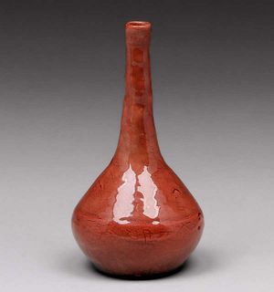 Small Arthur E. Baggs Marblehead Oxblood Vase c1930