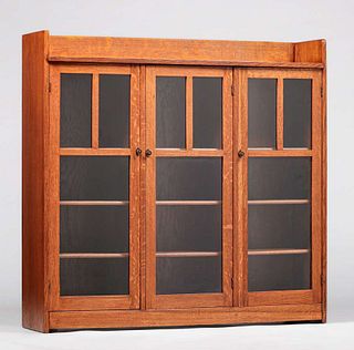 Limbert Three-Door Bookcase c1910