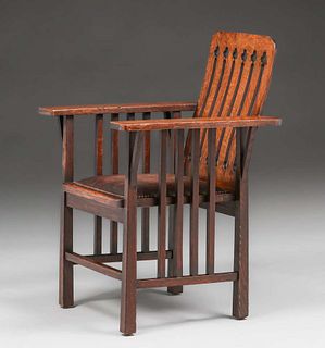 David Kendall - Phoenix Furniture Co Armchair c1898