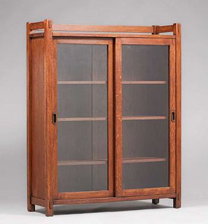 Harden Furniture CoÂ Two Sliding-Door Bookcase c1910