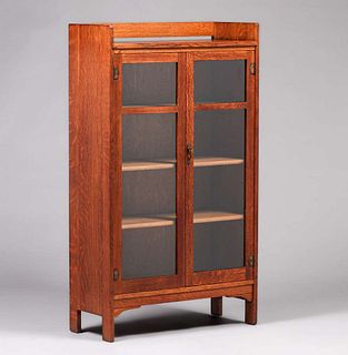 Small Limbert Two-Door Bookcase c1910