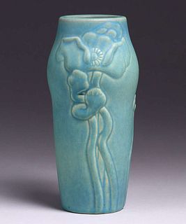Early Van Briggle PoppiesÂ  Vase 1902