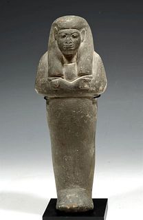 Fine Egyptian New Kingdom Limestone Ushabti