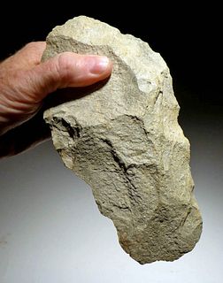Large East African Acheulean Rhyolite Bifacial Hand Axe