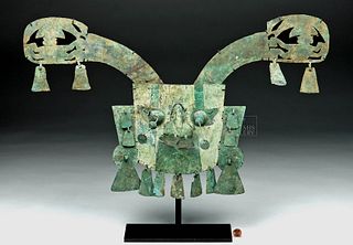 Sican Lambayeque Hammered Copper Mask