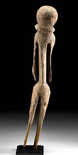 Early 20th C. African Moba Wood Figure - Tchitcheri