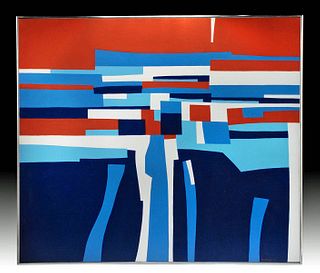 George Howard Color Field Painting (1970)