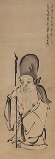 Chinese Painting mounted as Scroll