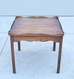 Square Wood Game Table