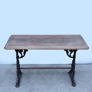 Wood & Metal Table