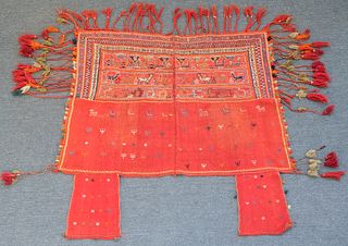 A Woven Qashqai Horse Blanket