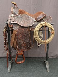 Antique Original Billy Royal Arabian Saddle