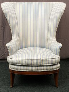 Art Nouveau Wingback Chair