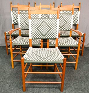 Set of (6) Shaker Style Dining Chairs