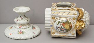 Antique Porcelain Meissen Clock Body
