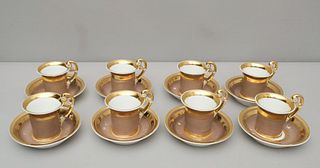 Old Paris Porcelain Tea Cup & Saucer Set
