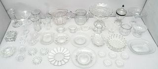 Large Lot of Signed Heisey Glass