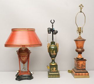 Lot of Three Decorative Lamps