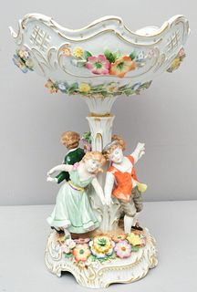 Schierholz Porcelain Figural Centerpiece