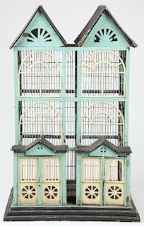 Victorian Style Townhouse Birdcage