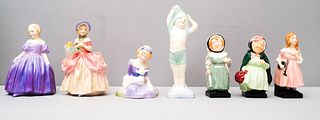 Lot of 7 Royal Doulton Small Figurines