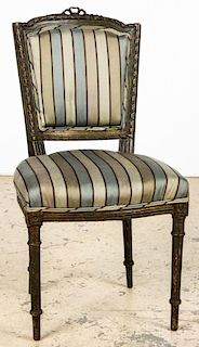 French Louis XVI Style Boudoir Chair
